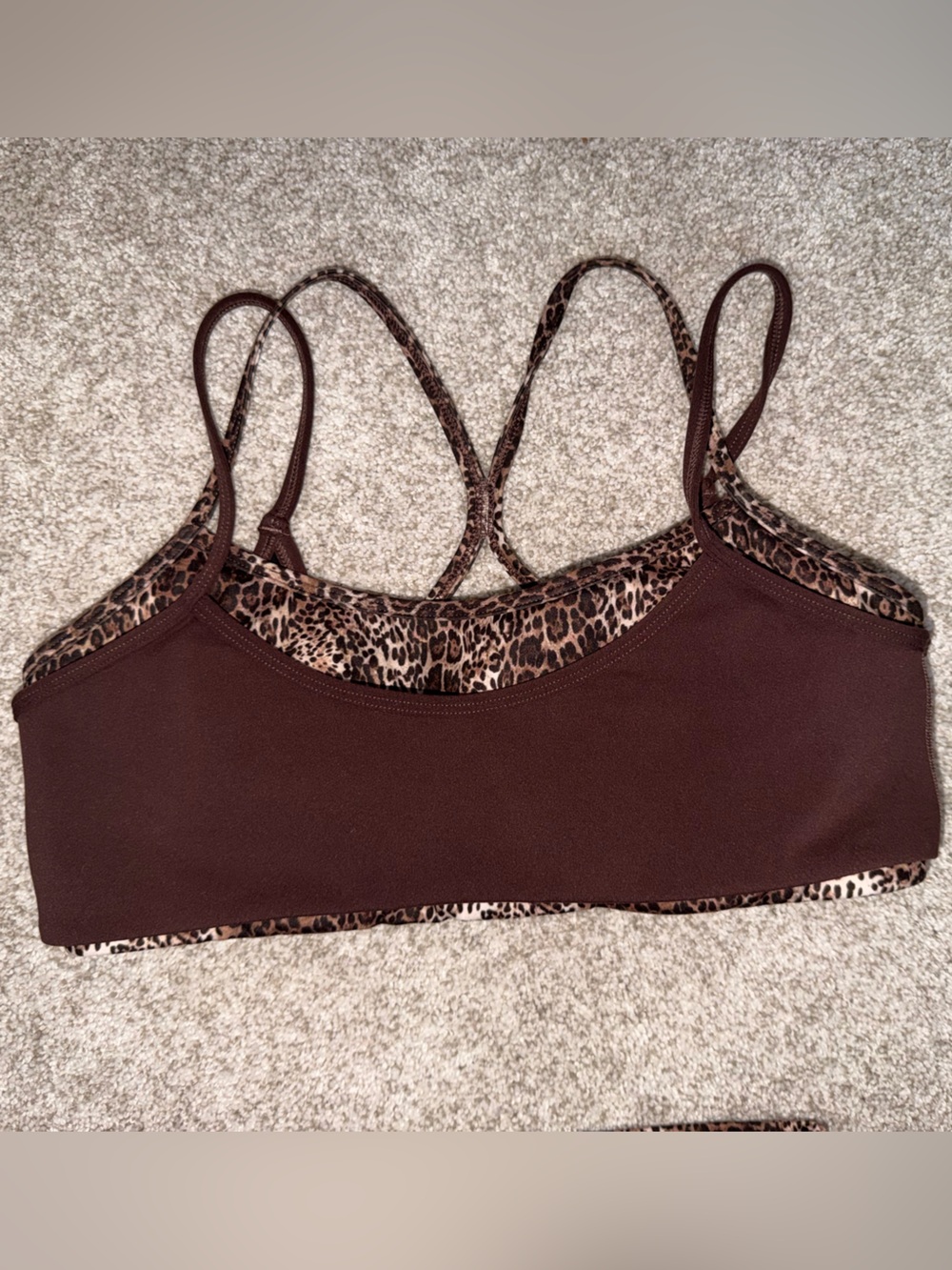 Liaison The Label Matching Set — Mocha Brown & Wild Side (Size M) — Worn Once - Picture 4 of 8